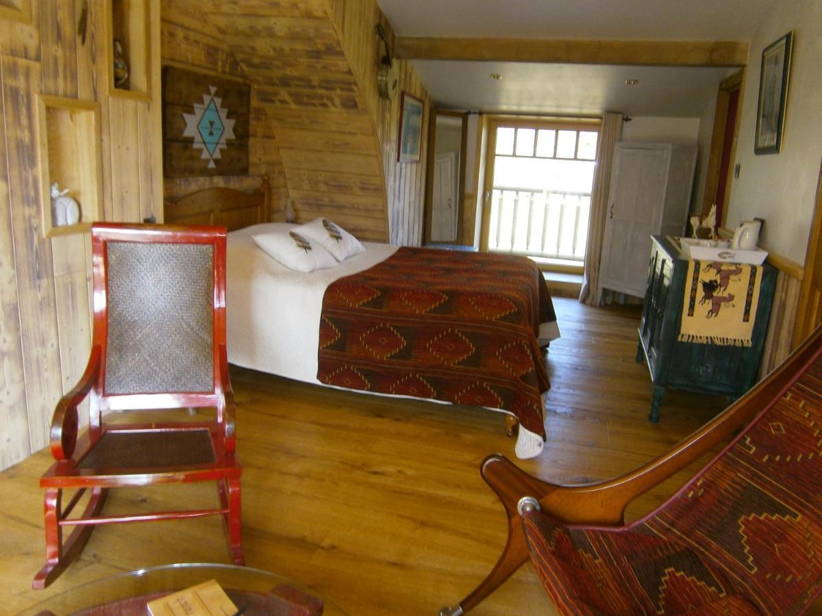 Chambre D'Hote Atypique "West Little Ranch" Chambre Amerindienne Guiscriff Dış mekan fotoğraf